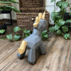Unicorn – grey-gold