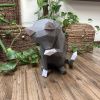 Cat Paper Model – dark grey  Šikovná opice