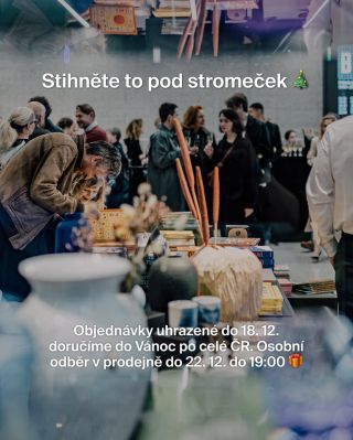 Ještě to stíháte. 💝🎅🏻 Stačí objednat a zaplatit do 18.12. do konce dne a dárky vám doručíme v rámci ČR do Vánoc. 📦 A pokud...