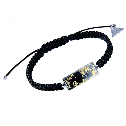 Shamballa bracelet Perfect Day For Her & For Him with a unique Lampglas pearl