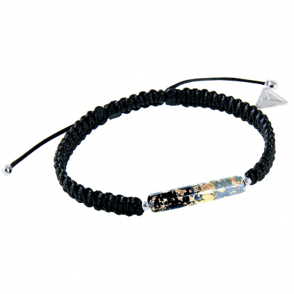Shamballa bracelet Perfect Day II For Her & For Him with a unique Lampglas pearl