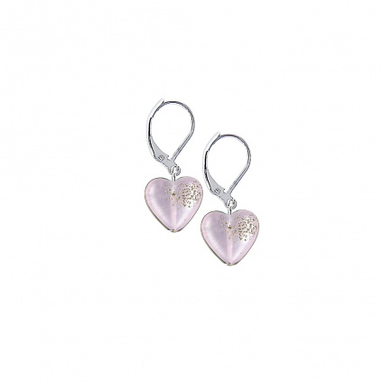 Gentle Breeze earrings with Lampglas pearl