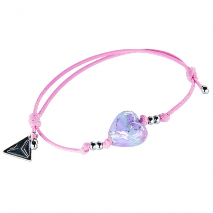 Bracelet Touch of Provence with sterling silver in Lampglas pearl