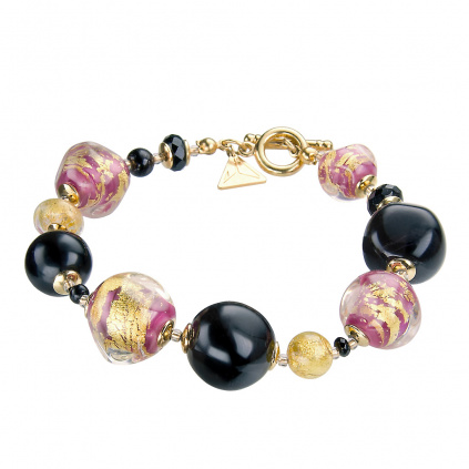 Stunning Classy Lady bracelet with Lampglas pearl