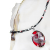 Mayan Love necklace with Lampglas pearl