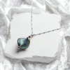 Náhrdelník Hidden Passion Moss s perlou Lampglas