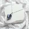 Hidden Passion Slate necklace with Lampglas pearl