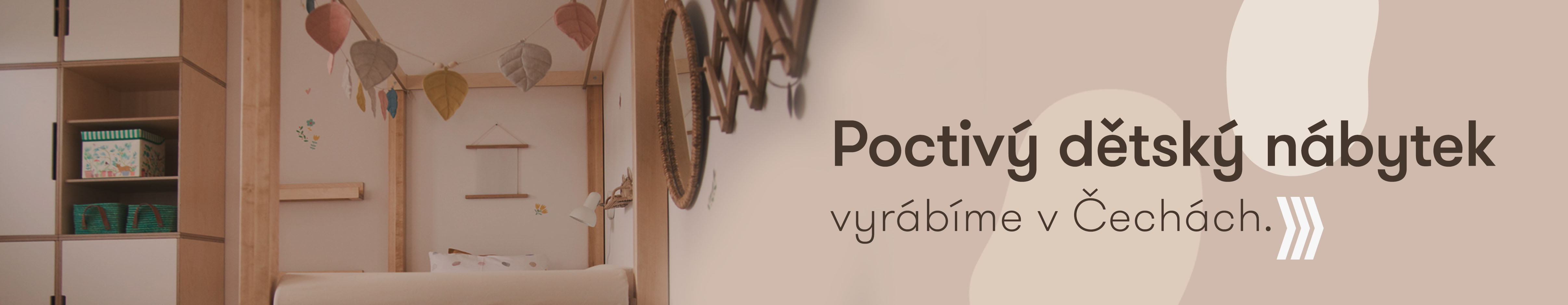Kvalitní dětský nábytek ruční výroba
