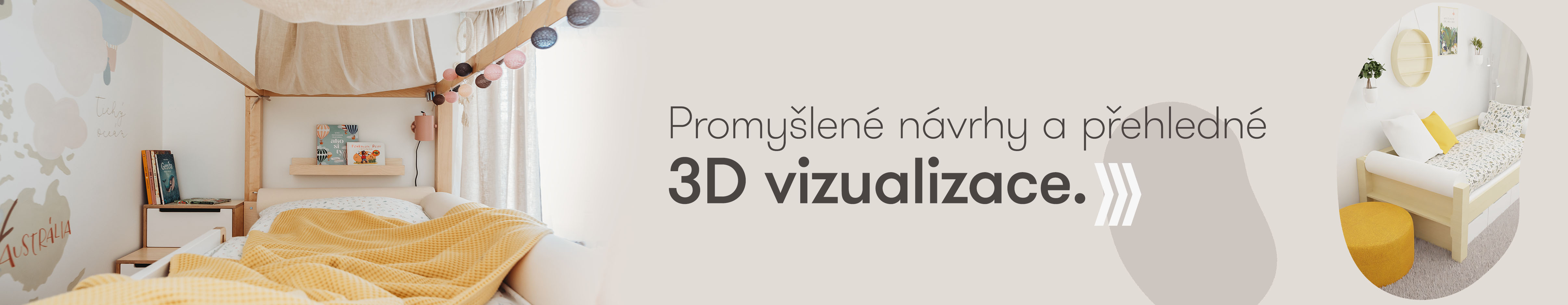 Přehledné 3D vizualizace