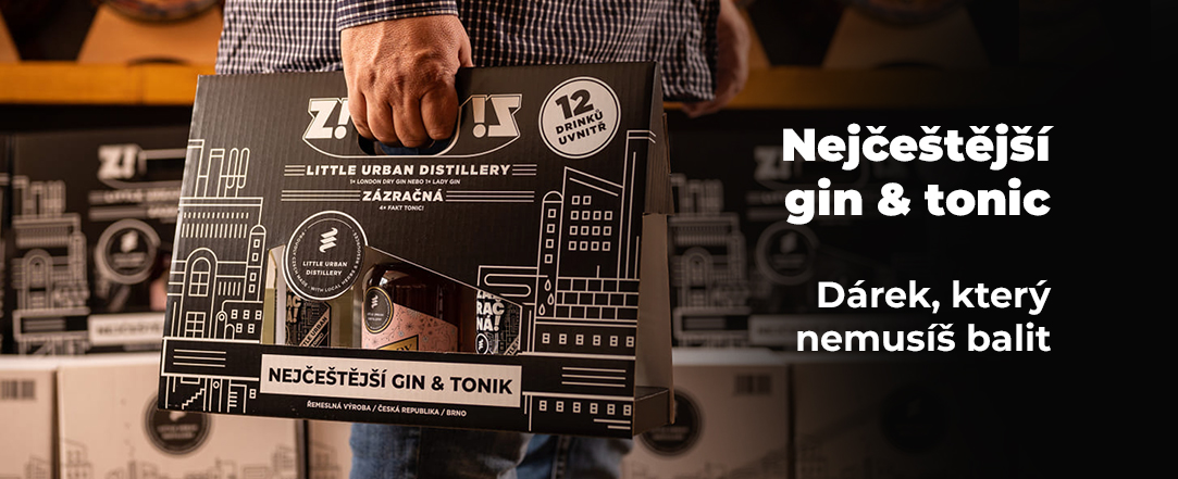 Little Urban Distillery - Nejčeštější gin&tonik