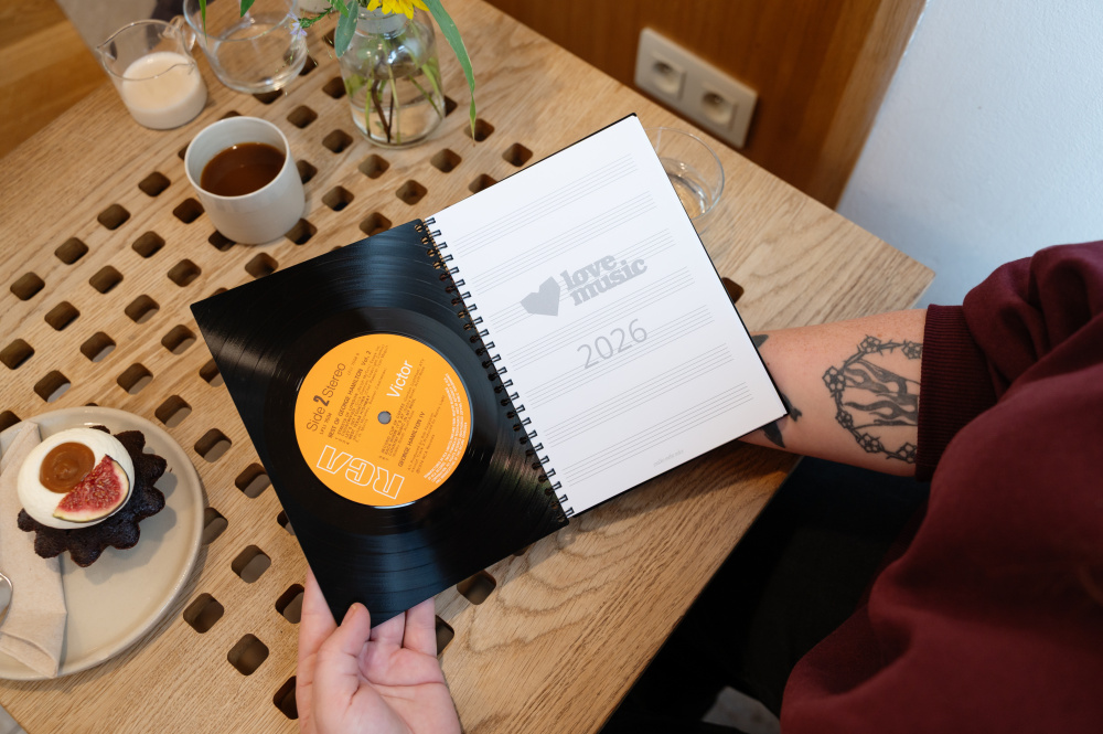 8 důvodů, proč si vybrat gramofonový diář od Lovemusic
