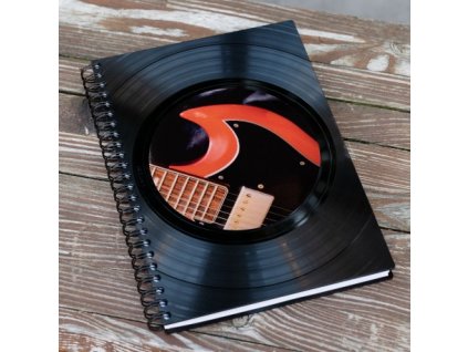 Diář z vinylových desek 2020 - Bleděmodrá tečka