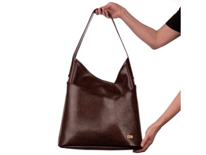 Dámská kabelka City Shopper - hnědá