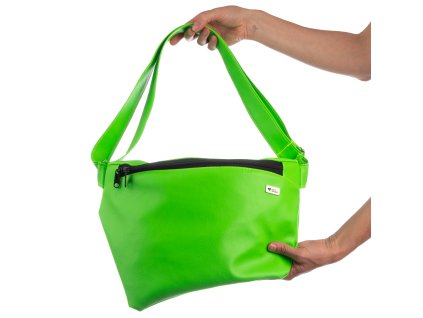 KUK 9706 neonově zelená maxi ledvinka