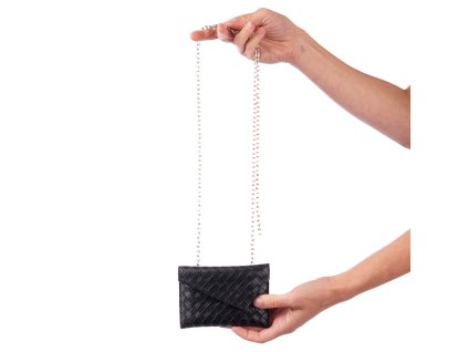KUK 1414 taštička párty black pattern