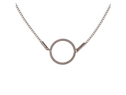KUK 7948 ocelový náhrdelník circle basic 1