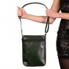 Dámská kabelka Malá Dafné tmavozelená