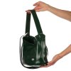 KUK 2563 zelená kabelka city bloom