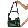 KUK 2576 zelená kabelka city bloom