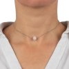 KUK 4164 ocelový náhrdelník choker růženín