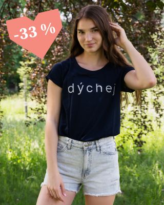 👕Modré tričko Dýchej teď najdeš v našem lednovém výprodeji. Tenhle kousek patří dlouhodobě k našim bestsellerům a teď je...