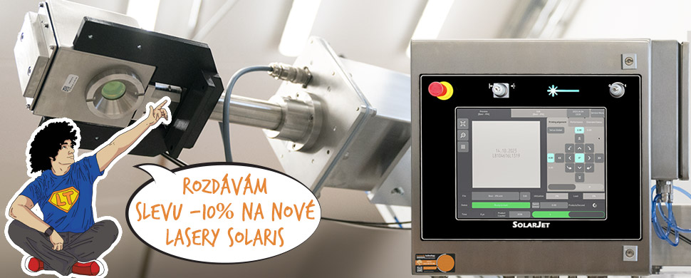 Rozdávám slevu -10 % na nové lasery SOLARIS