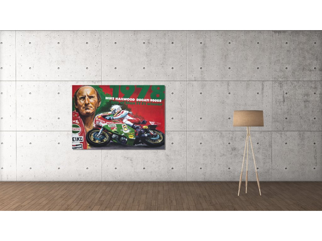 Obraz Lusso Legends Mike Hailwood produkt 1
