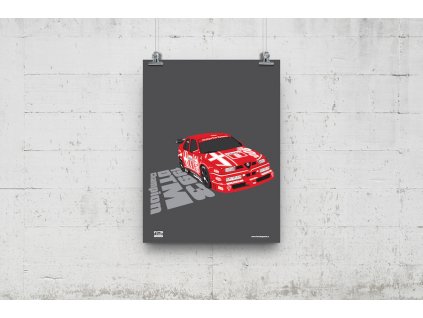 Poster Lusso Legends Alfa Romeo DTM 1993