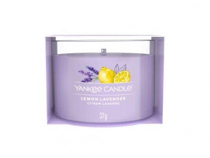 Yankee Candle Votívna sviečka v skle Lemon Lavender
