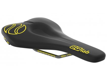 SQlab 611 ERGOWAVE active ltd. Flow Yellow sedlo