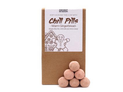 Chill pills šumivé bomby Perníček, 350 g