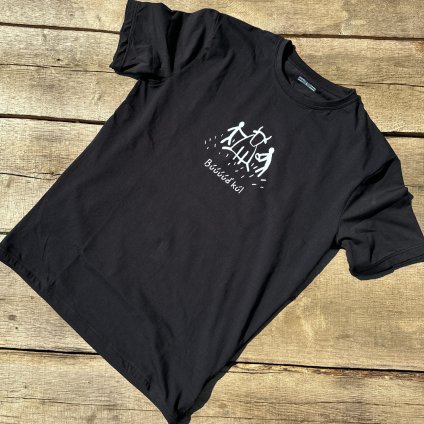 Tričko BÚÚÚÚĎ KÚL Masozluky černé