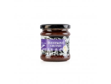 Švestkové chutney pálivé 210 ml