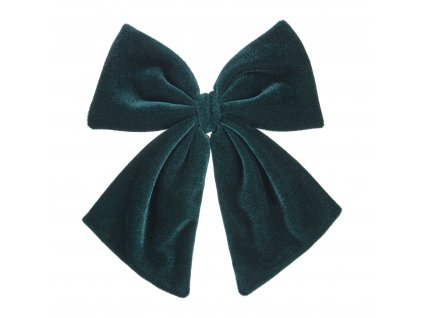 FOREST GREEN VELVET BOW CLIP 11209795 rjvdje9r