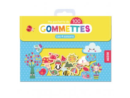 ma pochette de 100 gommettes les 4 saisons