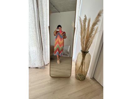 Retro long dress