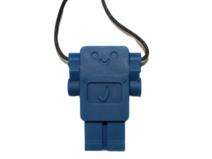 Jellystone Designs Uklidňující přívěsek Robot - modrý