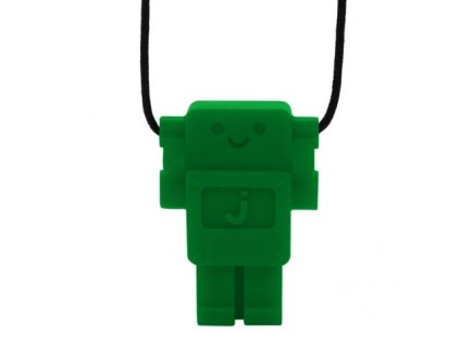Jellystone Designs Uklidňující přívěsek Robot - zelený