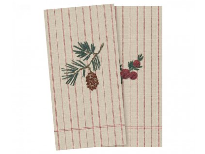 maileg papirservietter maileg napkin brindille de noel small 8001091.webp