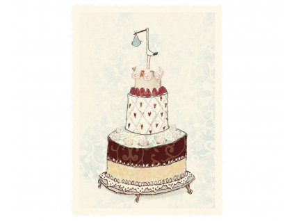 Maileg kartička Congratulations Baby Boy