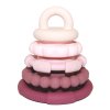 Dusty Rainbow Stacker and Teether Toy Jellystone Designs
