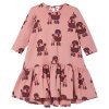 KUKUKid Šaty, Pink poddle