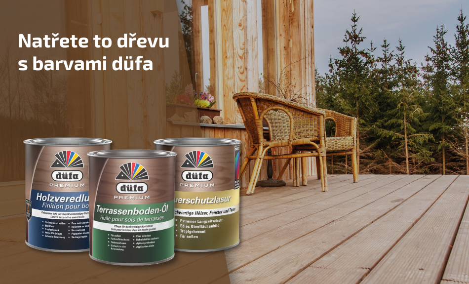 Natřete to dřevu