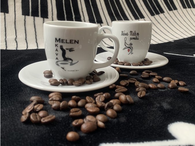 Šálek espresso s podšálkem 110ml