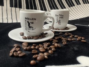 Šálek espresso s podšálkem 110ml