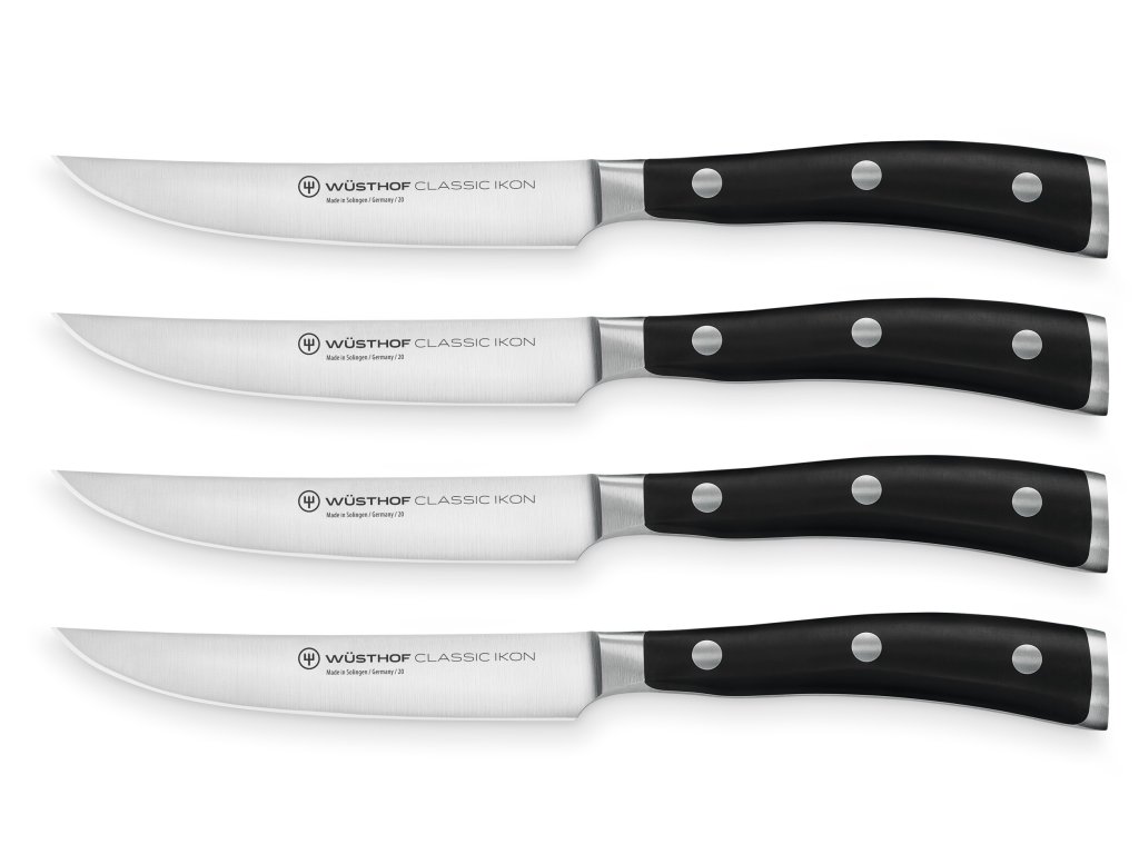 Wusthof Classic Ikon Steakmessersatz mit 4 Messern shop.messerbrief