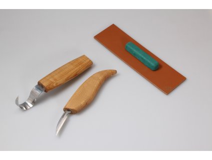 BeaverCraft S02 – Löffelschnitzset mit kleinem Messer