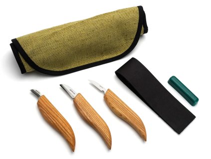 BeaverCraft S06 Schnitzmesser-Set Chip Carving