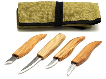 BeaverCraft S07 - Basic Knives Set mit 4 Messern