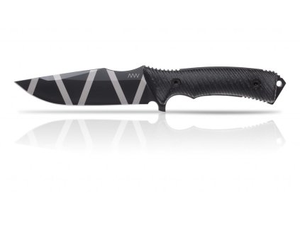 Messer ANV M311 Spelter NC - Elmax DLC Camo, Kydex Sheath Black, Micarta Black